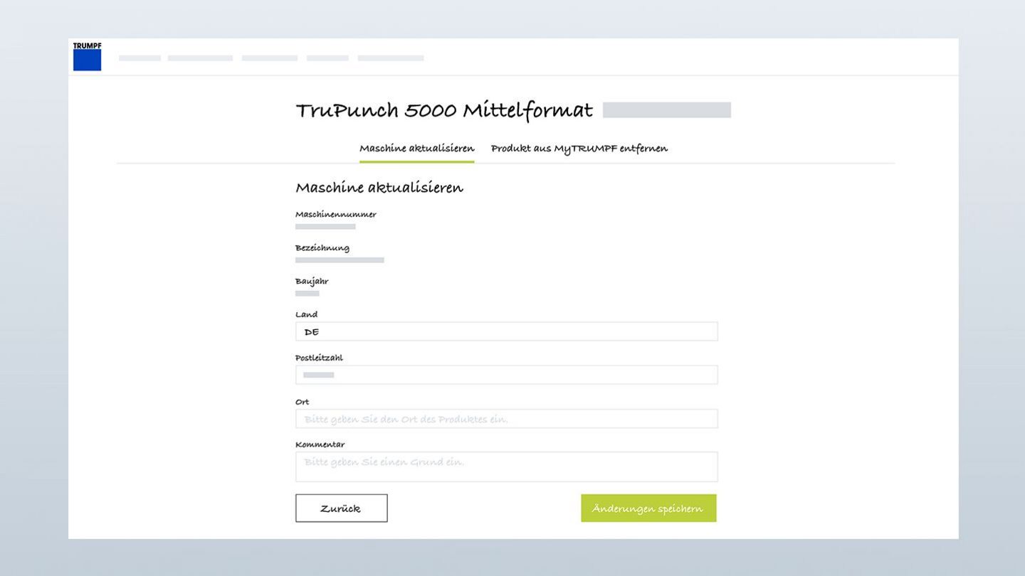 Meine Maschinen