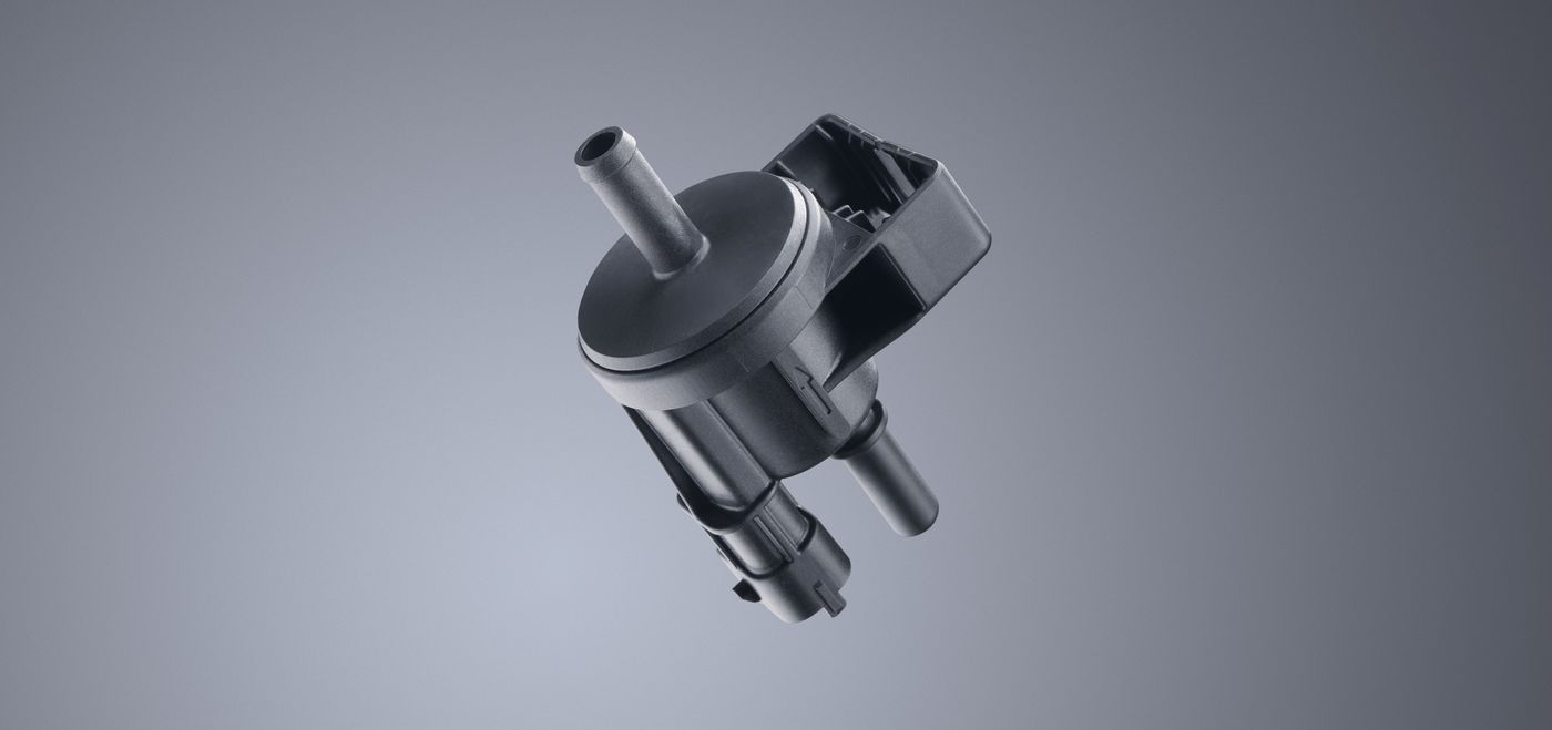 Componentă din material plastic sudată cu ajutorul unui laser TRUMPF