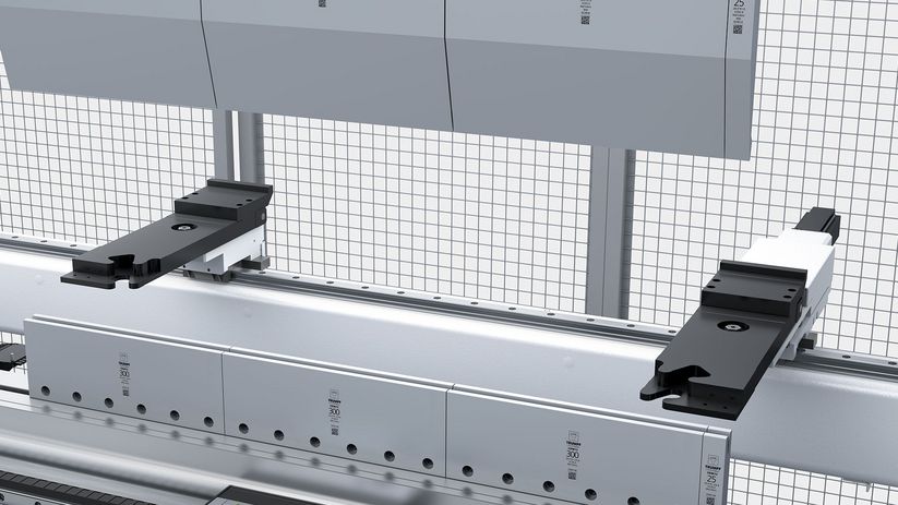 TruBend Serie 3000, registro posteriore