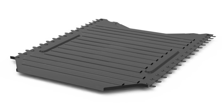 Plaque de protection pack de batteries TRUMPF