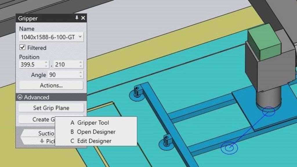 Gripper Designer 的截圖