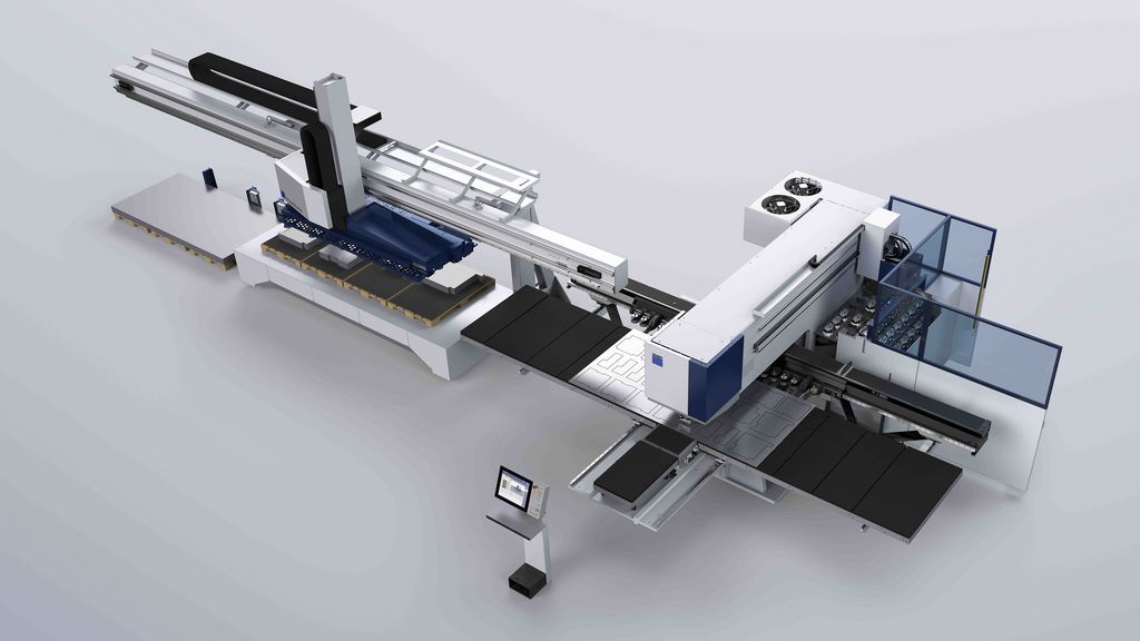Macchina TruPunch con automazione