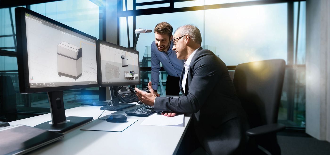 Serviço de assistência técnica TRUMPF, atualizações de produto Keyvisual