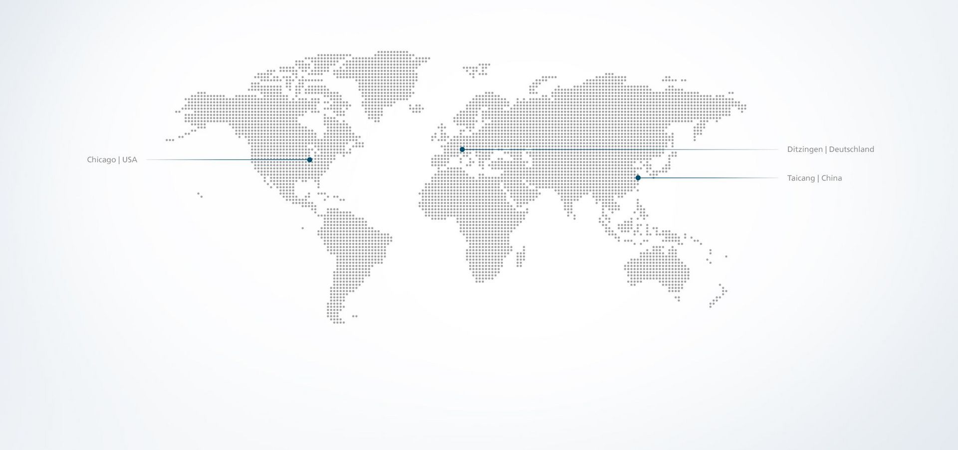 World map Smart Factoy locations