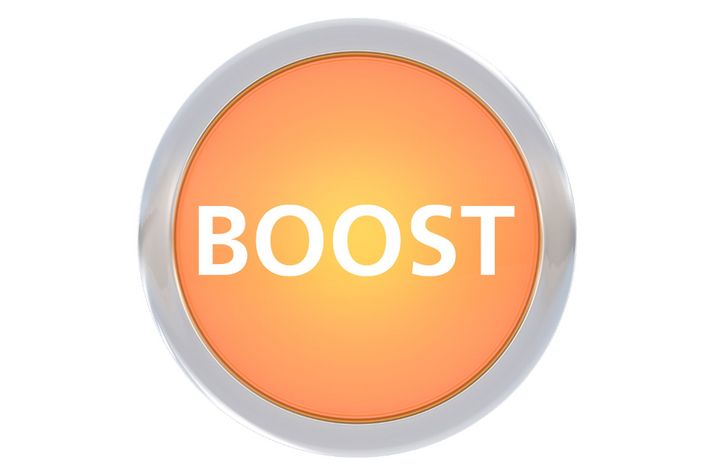 TruTops Boost 按鈕