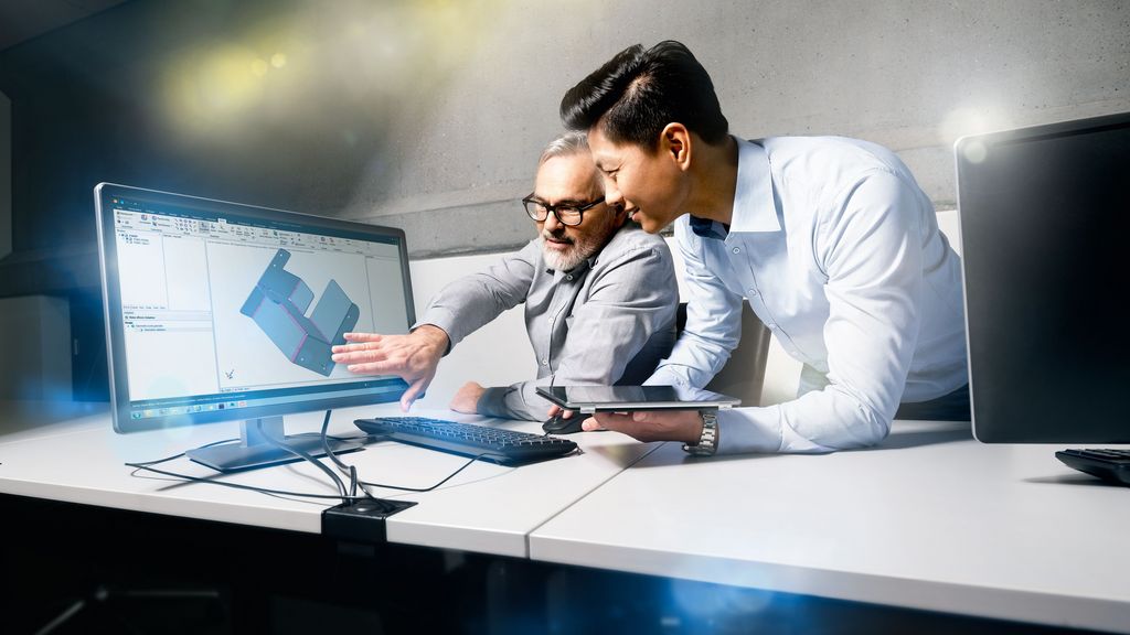 Keyvisual Logiciel de conception et de programmation service après-vente TRUMPF