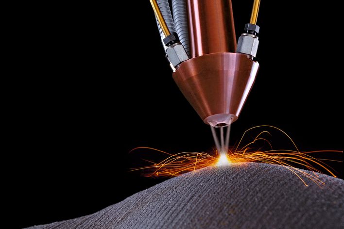 Încărcare prin sudură cu laser automatizată