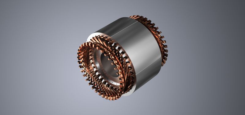 TRUMPF applikation Powertrain Stator