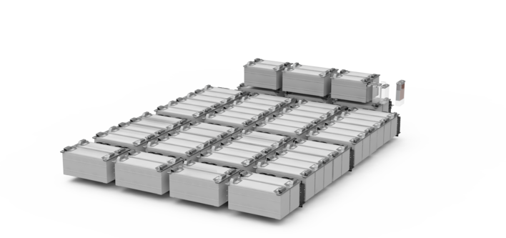 Unité de batteries pack de batteries TRUMPF
