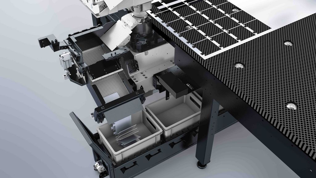 Automazione su una macchina TruPunch