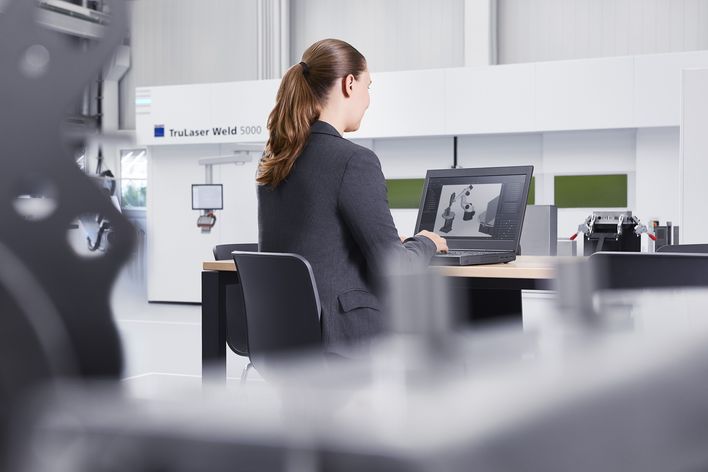 TruTops Weld, sadece dört adımda CAD modelinden kaynak programına 