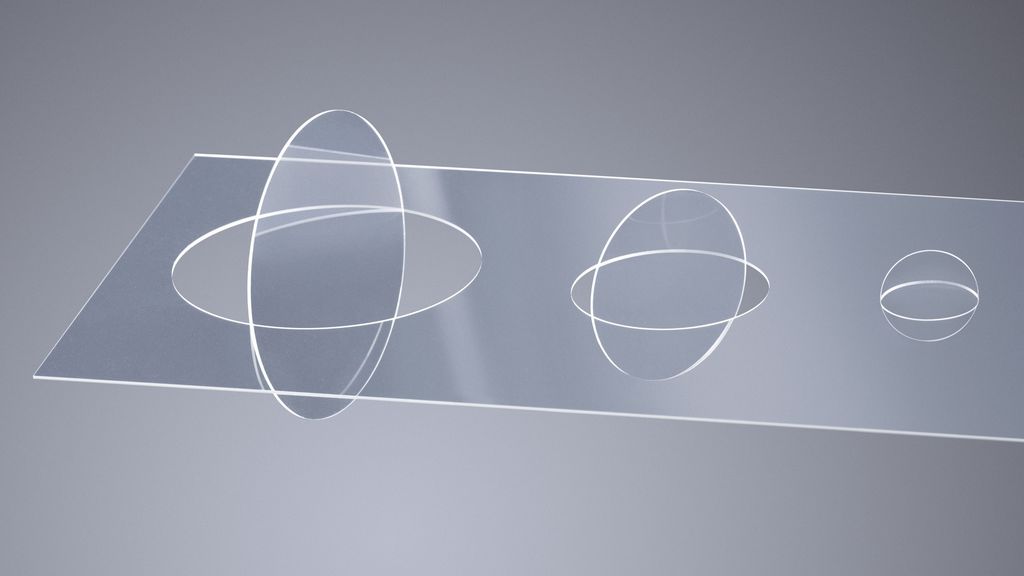 Lasersnijden van glas op hoge snelheid
