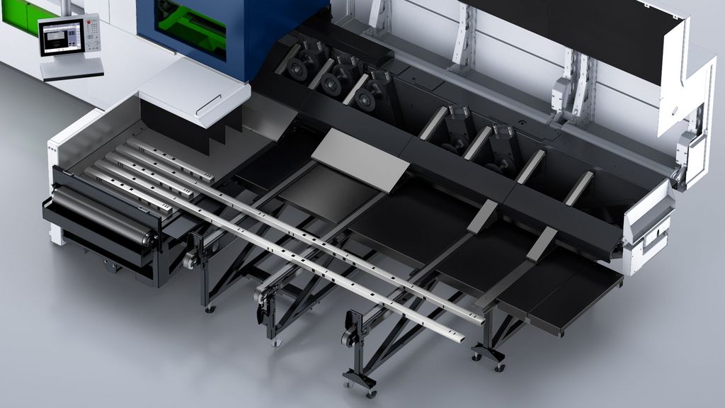 TruLaser Tube 7000 fiber，传感系统