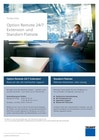 Flyer Remote Extension 24/7 und Standort-Flatrate