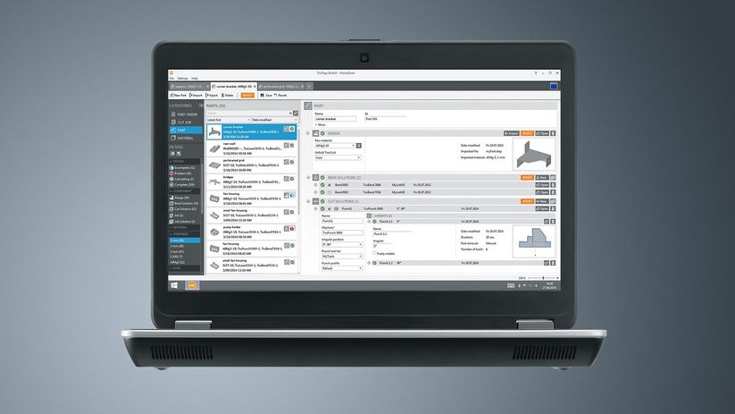 Logiciel de programmation TruTops Boost