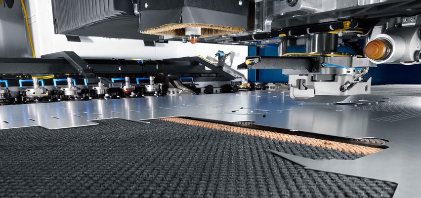 Usinage complet d'une pièce sur la TruMatic 5000