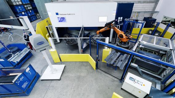 TruLaser Cell 8030 自动化装置接口