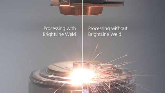 TruLaser Cell 应用对比 Bright Line Weld