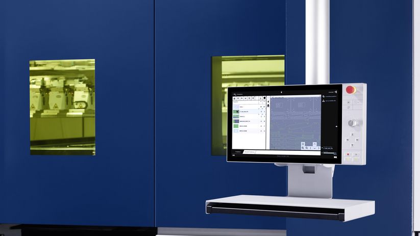 TruLaser Center 7030 avec interface utilisateur TouchPoint
