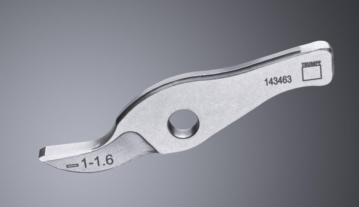 Graviertes Messer mit der TruMark Serie 3000